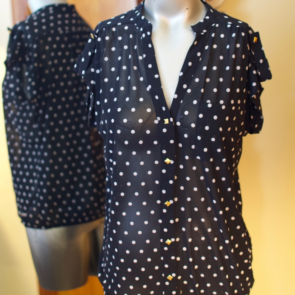 Polka Dot Blouse